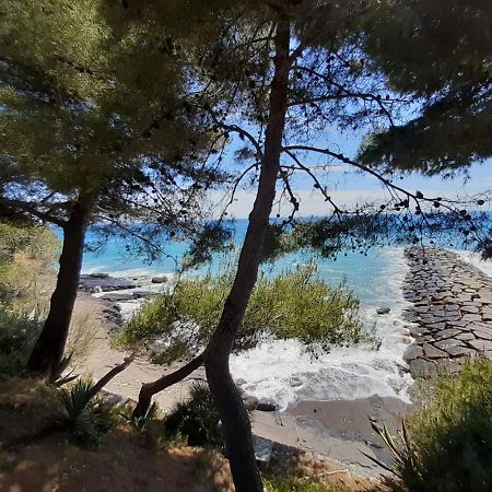 Appartamento Nel Borgo Con Splendida Vista Sul Mare Cervo Kültér fotó